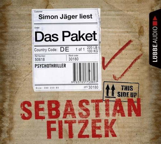 Cover for Sebastian Fitzek · Das Paket (CD) (2016)