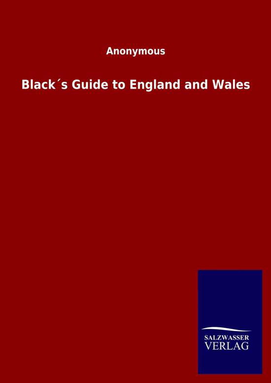 Cover for Ohne Autor · Blacks Guide to England and Wales (Gebundenes Buch) (2020)