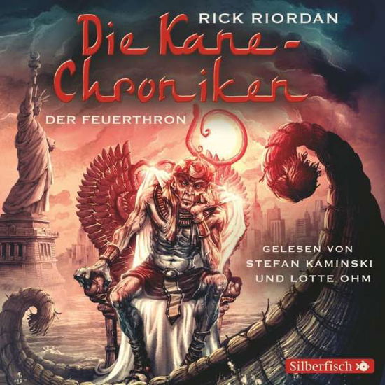 Cover for Riordan · Die Kane-Chroniken, Der Feuerth (Buch)