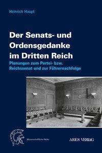Cover for Haupt · Der Senats- und Ordensgedanke im (Book)