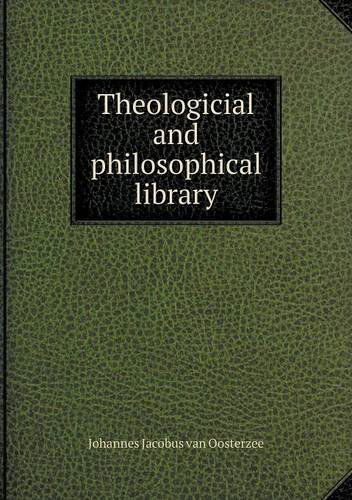 Cover for Philip Schaff · Theologicial and Philosophical Library (Paperback Book) (2013)