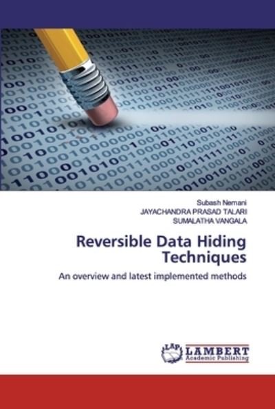 Cover for Subash Nemani · Reversible Data Hiding Techniques (Paperback Book) (2019)