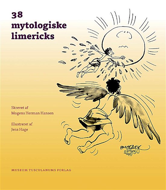 Cover for Mogens Herman Hansen · 38 mytologiske limericks (Hæftet bog) [1. udgave] (2015)