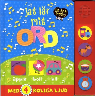 Cover for Malin Barthelson · Jag lär mig ord : en bok med ljud (Board book) (2016)