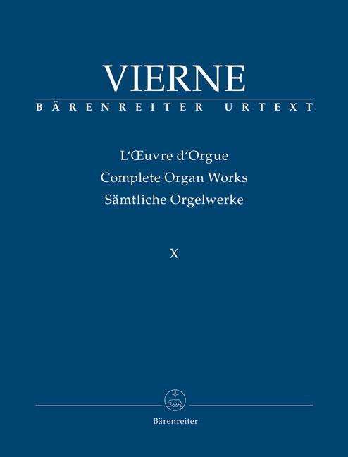 Cover for Vierne · Improvisationen und Transkriptio (Book)