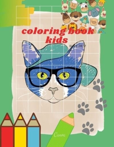 Cover for Med · Coloring Book Kids (Taschenbuch) (2021)