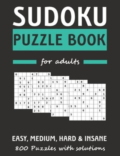 Cover for Ljb Publishing · Sudoku Puzzle Book For Adults (Taschenbuch) (2020)