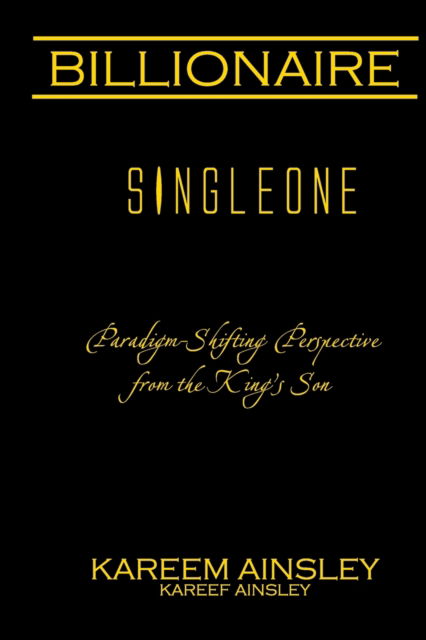 Cover for Kareef Ainsley · Singleone (Paperback Book) (2021)