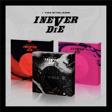 Cover for (G)i-dle · I Never Die (1st Full Album) (CD + Merch) [BUNDLE edition] (2022)