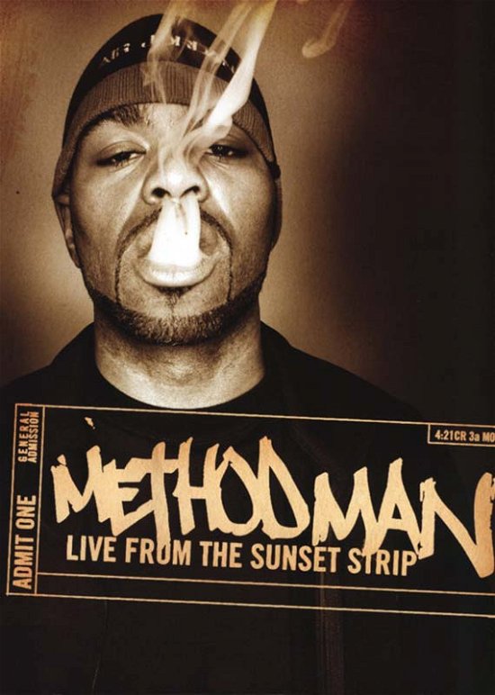 Cover for Method Man · Live From Sunset Strip (DVD) (2007)