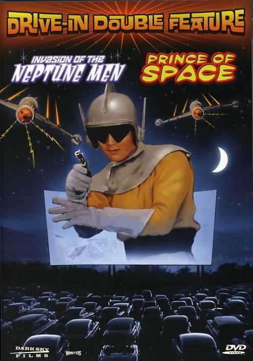 Cover for DVD · Drive-in Double Feature: Prince of Space &amp; Invasion of the Neptune men (DVD) (2006)