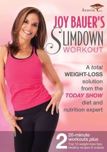 Cover for Joy Bauer's Slimdown Workout (DVD) (2012)