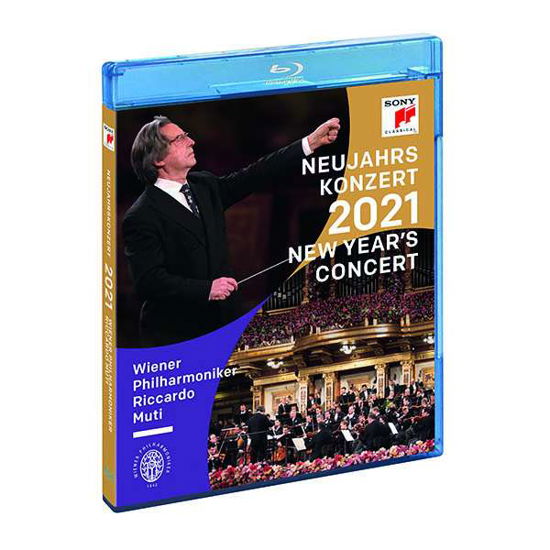 Cover for Wiener Philharmoniker / Riccardo Muti · New Year's Concert 2021 (Blu-ray) [Blu-ray edition] (2021)