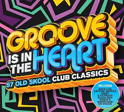 Cover for Groove is in the Heart / Various · Groove Is In The Heart (57 Old Skool Club Classics) (CD) (2010)