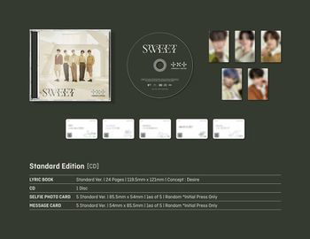 Sweet [standard Edition Cd] - TOMORROW X TOGETHER (TXT) - Musiikki -  - 0602455636898 - tiistai 1. elokuuta 2023