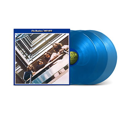 The Beatles · 1967-1970 (The Blue Album) (LP) [Blue Vinyl edition] (2023)