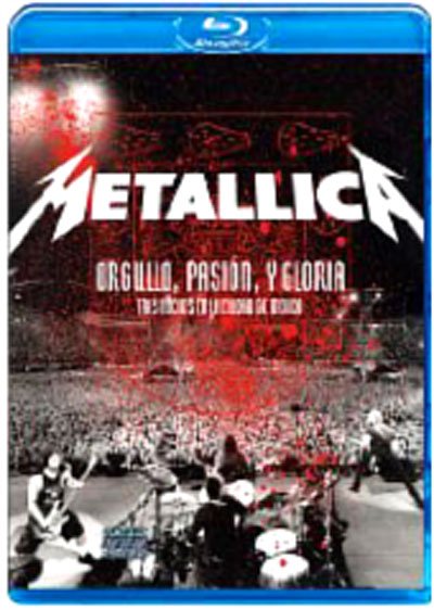 Cover for Metallica · Orgullo Pasion Y Gloria: Tres Noches en Mexico (Blu-ray) (2009)