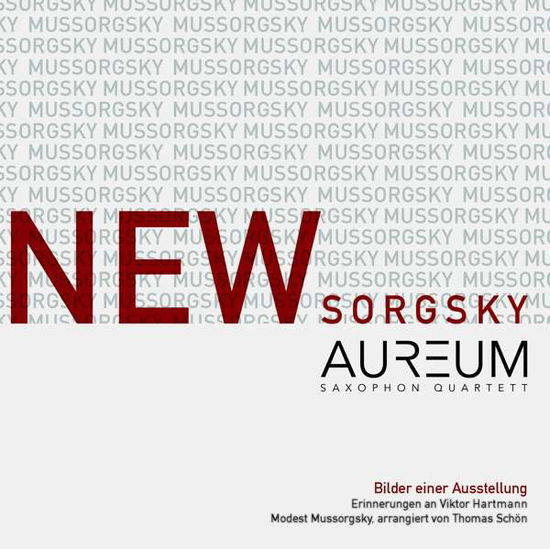 Cover for AUREUM Saxophonquartett · Newsorgsky (CD) (2019)