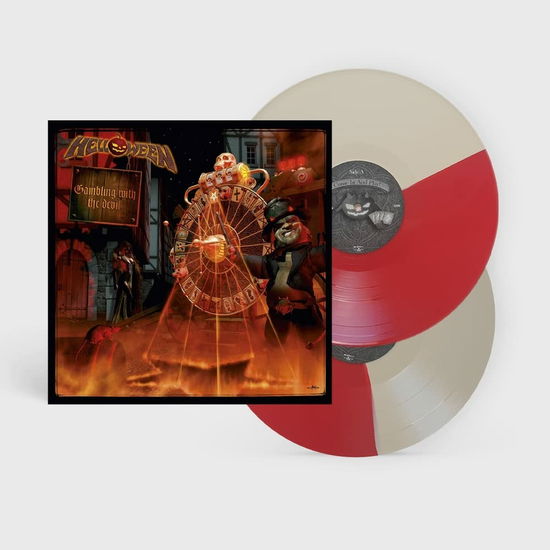 Cover for Helloween · Gambling with the Devil (Red / White Bi-coloured Vinyl) (LP) (2022)