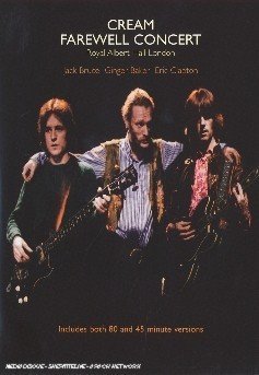 Cover for Cream · Farewell Concert (DVD) (2001)