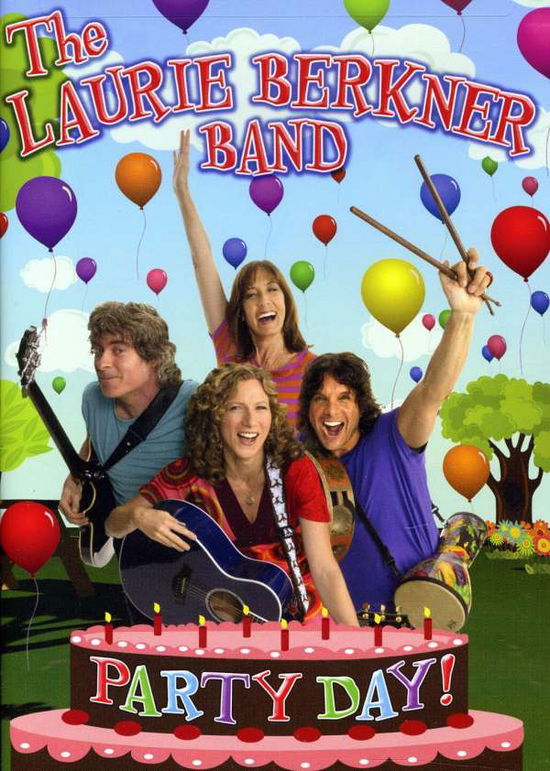 Cover for The Laurie Berkner Band · PARTY DAY (DVD) by LAURIE BERKNER BAND,THE (DVD) (2010)