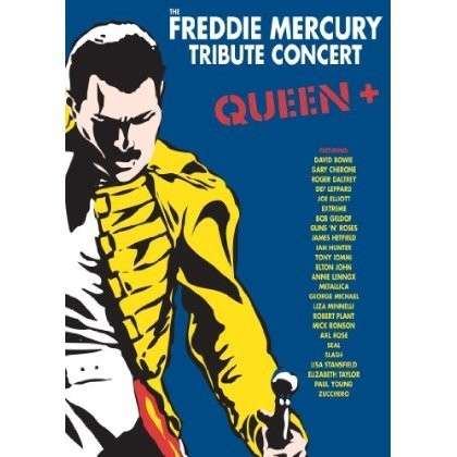 Cover for Freddie Mercury Tribute Concert / Various · Queen + the Freddy Mercury Tribute Concert (DVD) (2013)