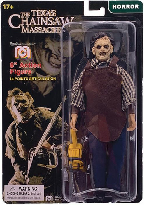 Mego Horror Leatherface Texas Chainsaw Massacre 8i - Mego - Merchandise -  - 0852404008898 - September 29, 2021