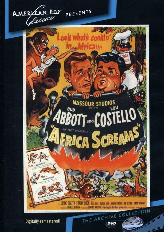 Cover for Africa Screams (DVD) (2012)