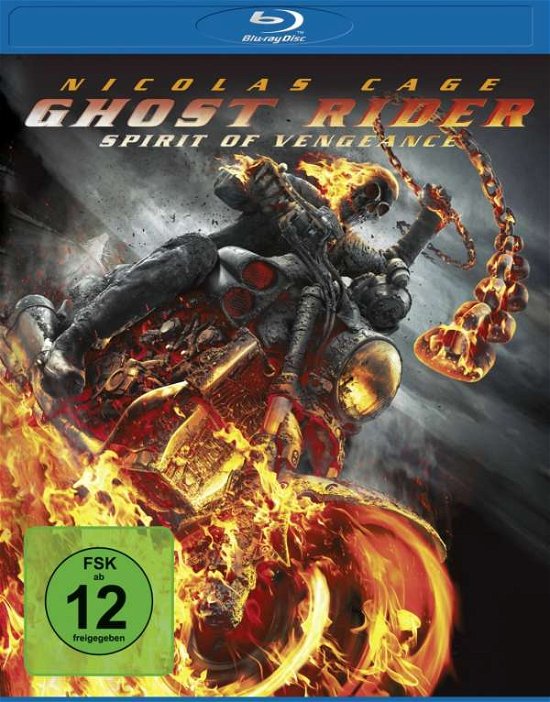 Cover for Ghost Rider-spirit of Vengeance BD (Blu-ray) (2012)
