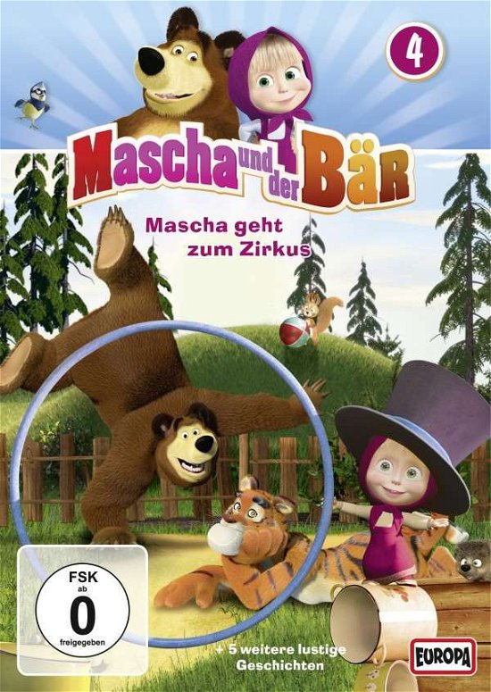 Cover for Mascha Und Der Bär · 04/mascha Geht Zum Zirkus (DVD) (2014)
