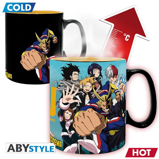 My Hero Academia - Mug Heat Change - 460 Ml - Grou - Abystyle - Merchandise -  - 3665361001898 - 2. september 2019