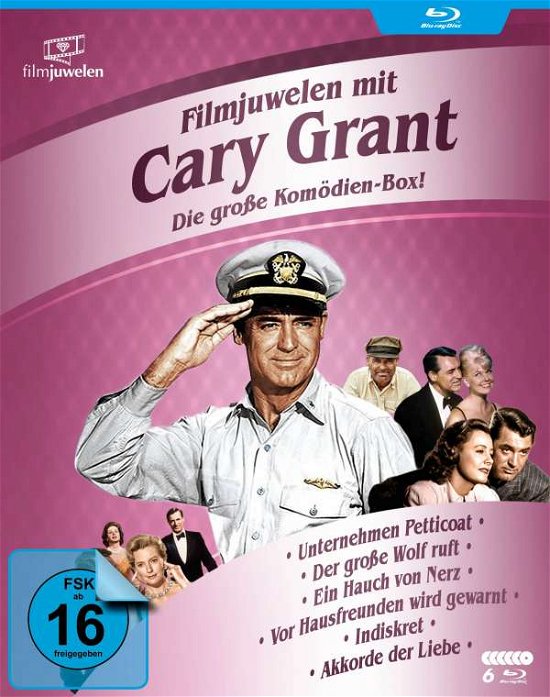 Cover for Cary Grant · Cary Grant Box (6 Blu-rays) (Blu-ray) (2018)