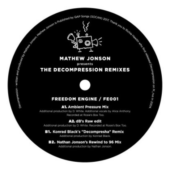 Decompression Remixes - Mathew Jonson - Musiikki - FREEDOM - 4260038318898 - perjantai 30. kesäkuuta 2017