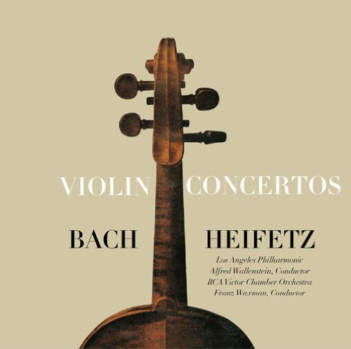 Cover for Jascha Heifetz · J.S. Bach: Violin Concertos (CD) [Special edition] (2009)