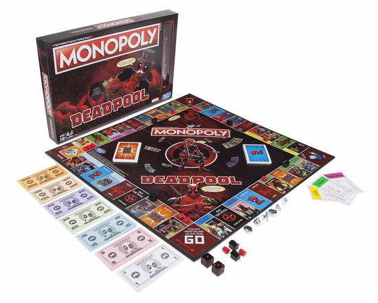 Deadpool - Monopoly (Toy) - None - Koopwaar - Hasbro - 5010993468898 - 1 november 2018