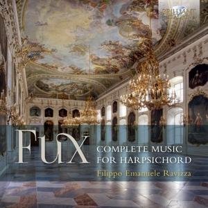 Cover for Fux / Ravizza,filippo · Fux: Complete Music for Harpsichord (CD) (2017)