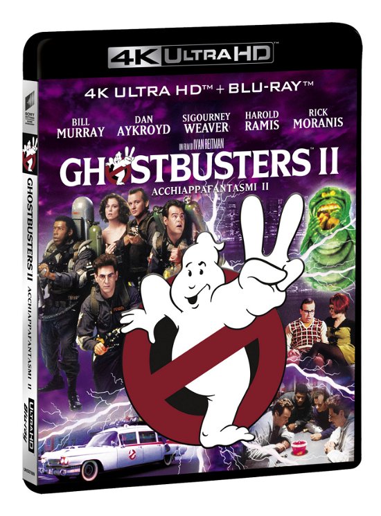 Cover for Ghostbusters 2 (4k Ultra Hd+bl · Ghostbusters 2 (Blu-Ray 4K Ultra HD+Blu-Ray) (Blu-ray) (2016)