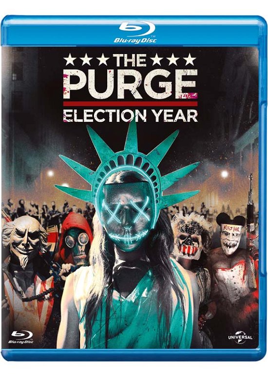 Cover for The Purge: Election Year · The Purge - Election Year (Blu-ray) (2016)