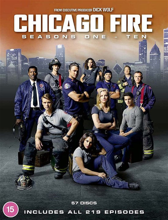 Cover for Chicago Fire · Chicago Fire: Seasons 1-10 (DVD) (2022)