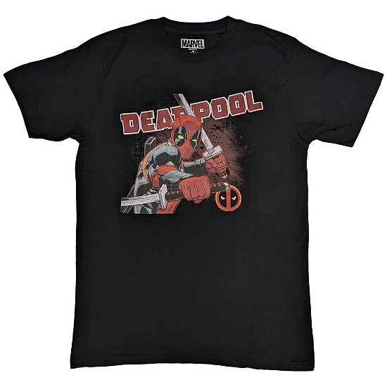 Marvel Comics Unisex T-Shirt: Deadpool Cover - Marvel Comics - Merchandise -  - 5056170674898 - 