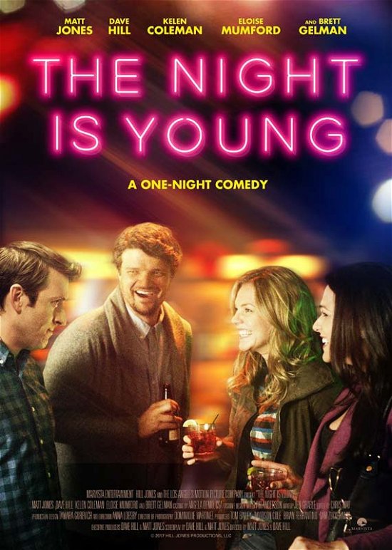 Cover for The Night Is Young (DVD) (2017)