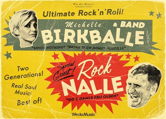 Cover for Michelle Birkballe · Michelle Birkballe &amp; Band - Special Guest Rock Nalle (live) (CD) (2020)
