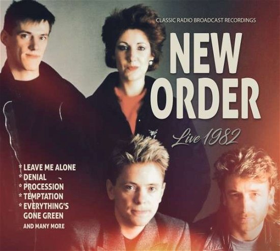 Cover for New Order · Live 1982 (CD) (2022)