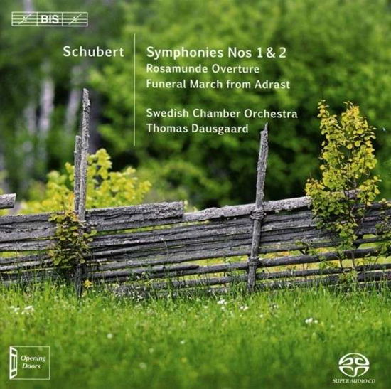 Symphonies No.1 & 2 - F. Schubert - Music - BIS - 7318599919898 - September 24, 2014