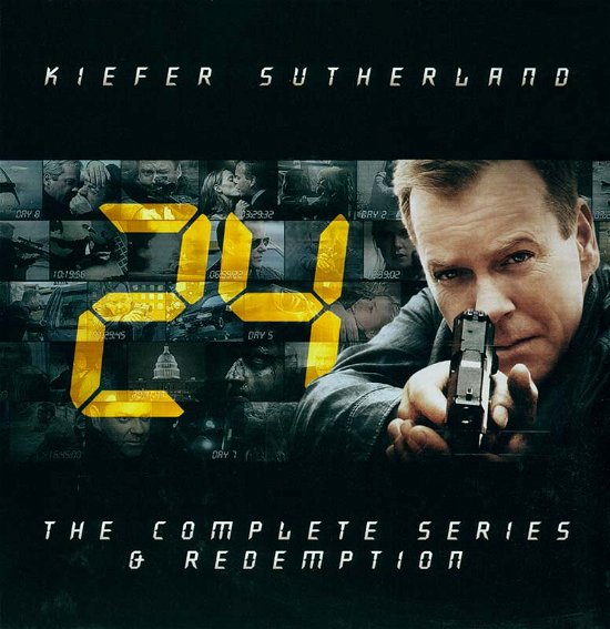 Cover for 24 Timer · Complete Box Season  1-8 + Redemption (DVD) (2016)