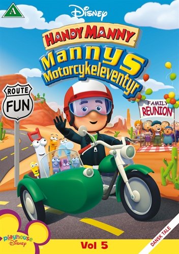 Cover for Handy Manny · Handy Manny - Motorcykel Eventyr (DVD) (2011)