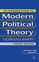 Cover for Norman Barry · An Introduction to Modern Political Theory (N/A) [4th ed. 2000 edition] (2017)