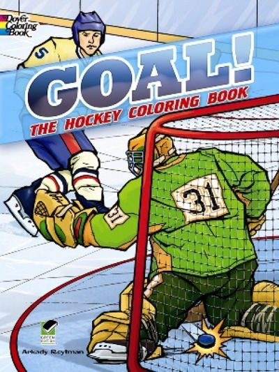 Cover for Arkady Roytman · Goal! the Hockey Coloring Book - Dover Coloring Books (Paperback Book) (2013)