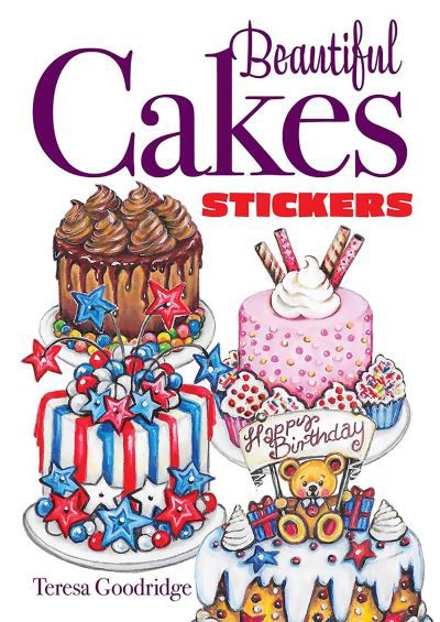 Beautiful Cakes Stickers - Teresa Goodridge - Livros - Dover Publications Inc. - 9780486849898 - 27 de maio de 2022