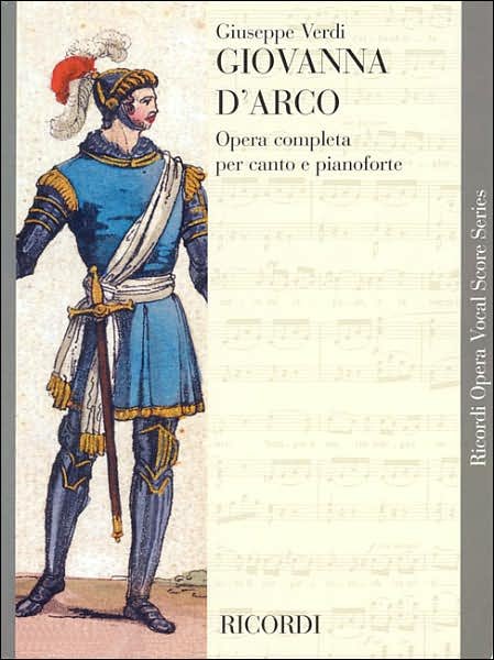 Cover for Giuseppe Verdi · Giovanna d'Arco (Paperback Bog) (1986)